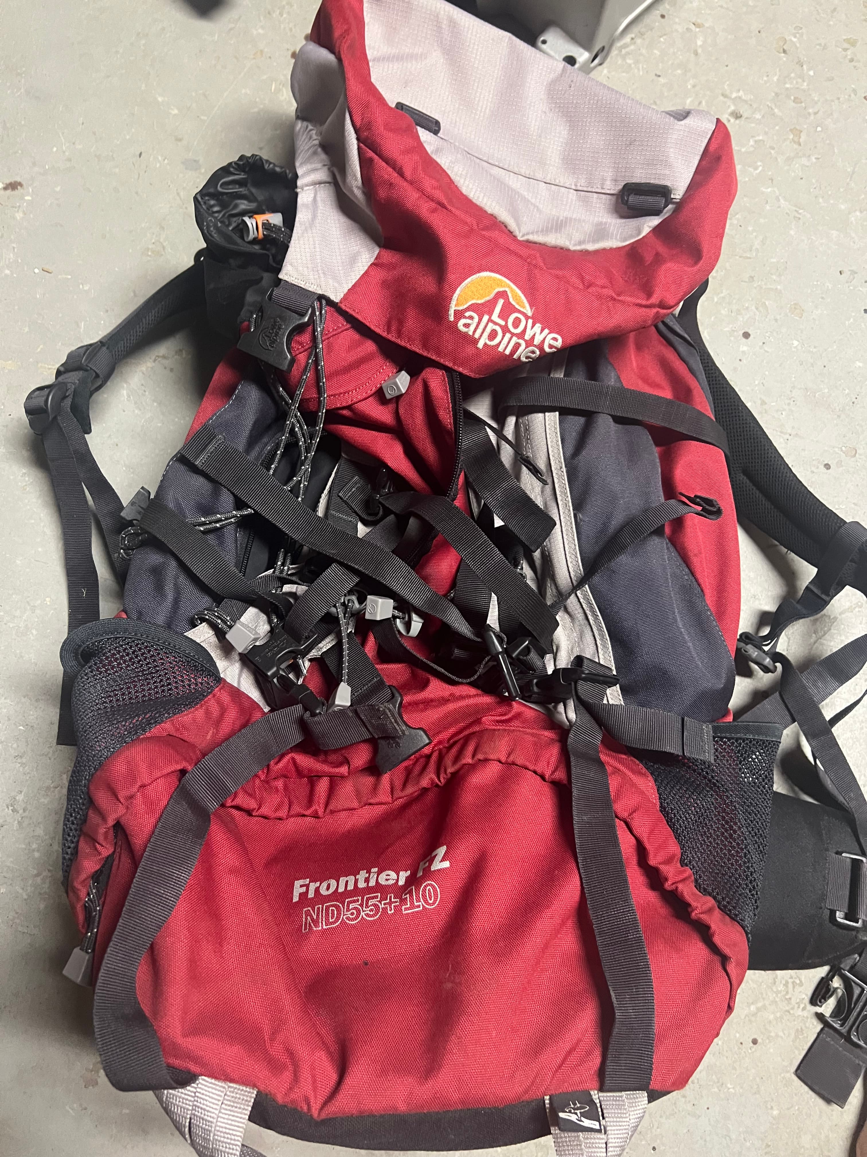 Lowe Alpine Hiking Backpack 55+10 L